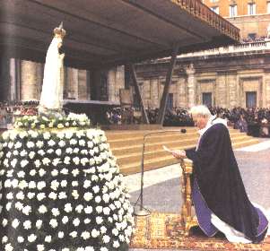 Vatikán, 25.3.1984 - Zasvätnie sveta Nepoškvrnenému Srdcu Panny Márie